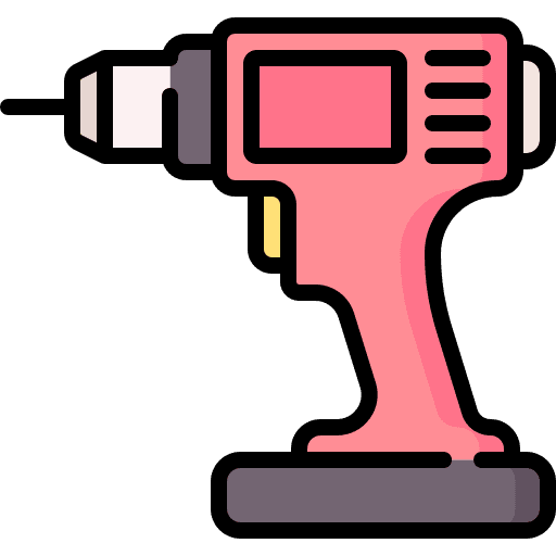 Hand drill drilling machine hand tool improvement icon