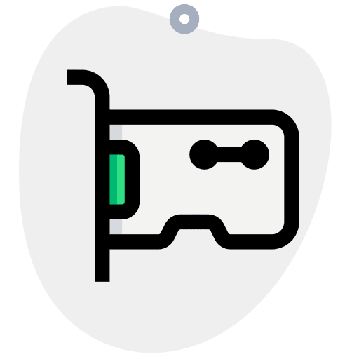 Vga video card vga device icon