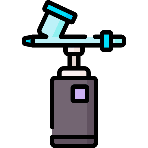 Airbrush airbrushes tool art and design icon