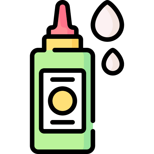 Liquid glue office material stationery school material icon