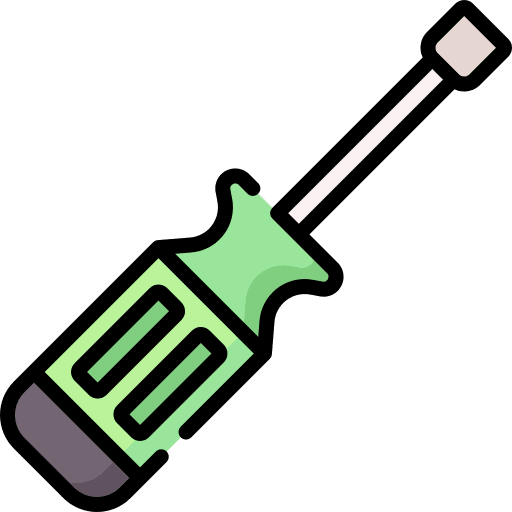 Screwdriver home repair construction and tools screwdriver icon