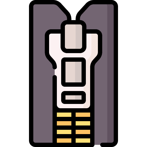 Zipper zipper clothes fashion icon