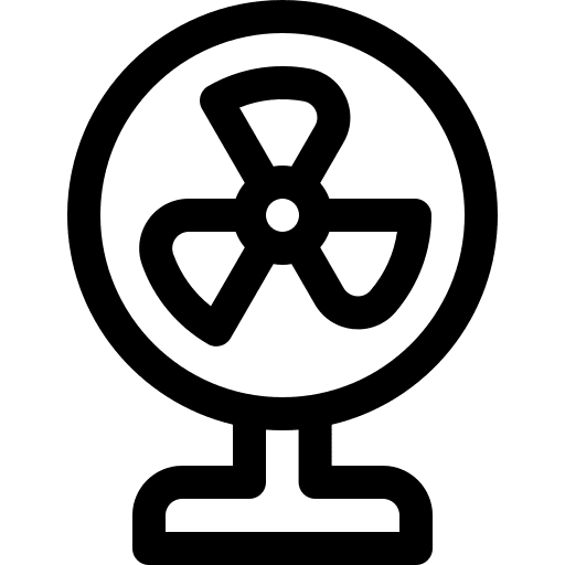 Table fan table fan fresh refreshing icon