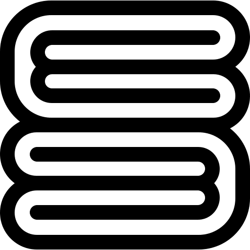 Blanket bed linen wellness cover icon