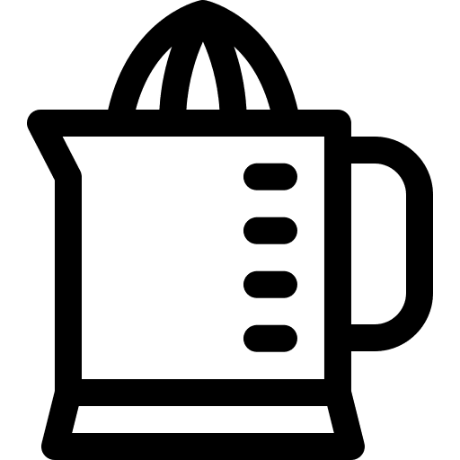 Juicer kitchenware food and restaurant equipment icon