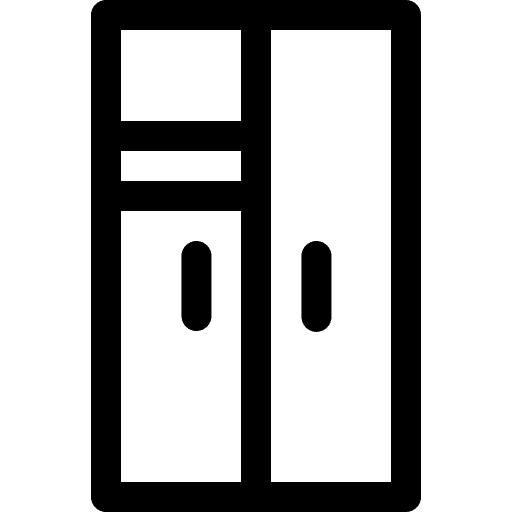 Refrigerator cold kitchen electronics icon