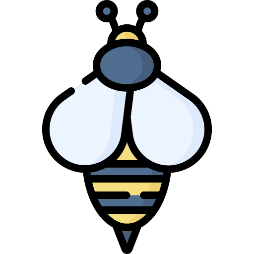 Bee bee animals insect icon