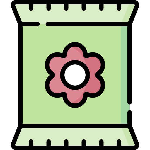 Flower seed flower seed sack nature icon
