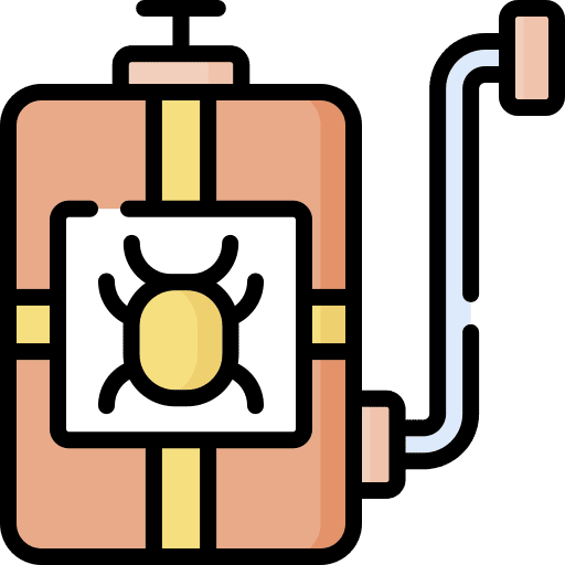 Pesticide pesticide farming and gardening spray icon