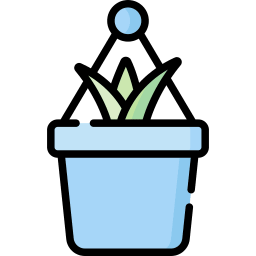 Pot farming and gardening garden pot icon