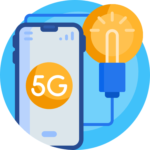 Led light 5g led bulb smart light icon