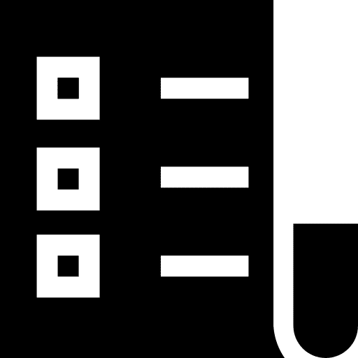 List to do list checklist document icon