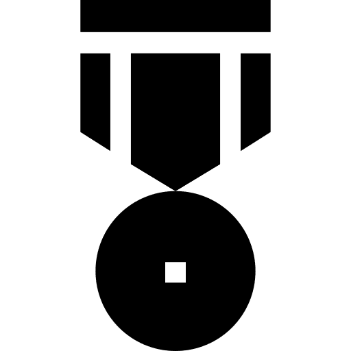 Merit sports and competition merit winner icon