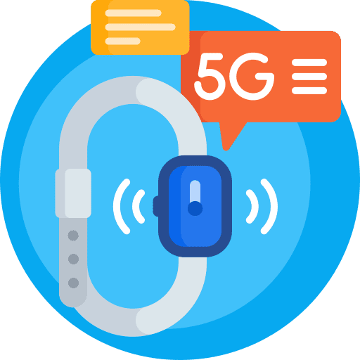 Smartwatch signal electronics connection icon