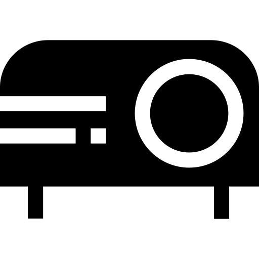 Projector electronic device electronics presentation icon