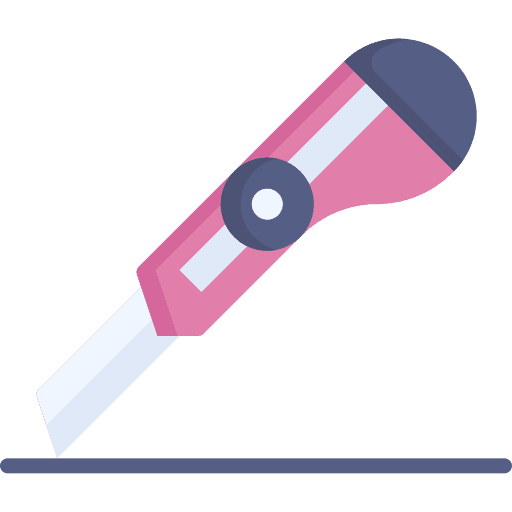 Cutter cutting tool cut icon