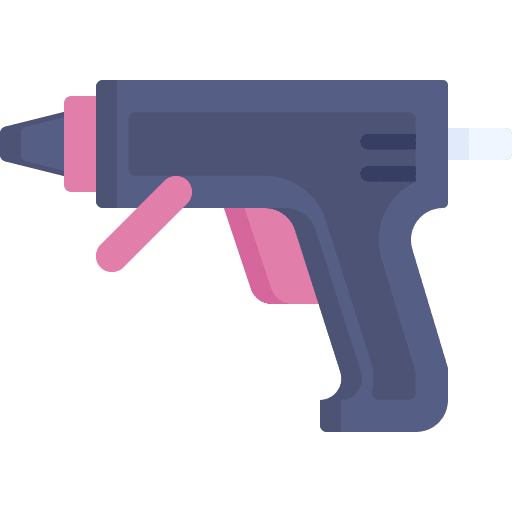 Hot glue gun hobbies tools construction and tools icon