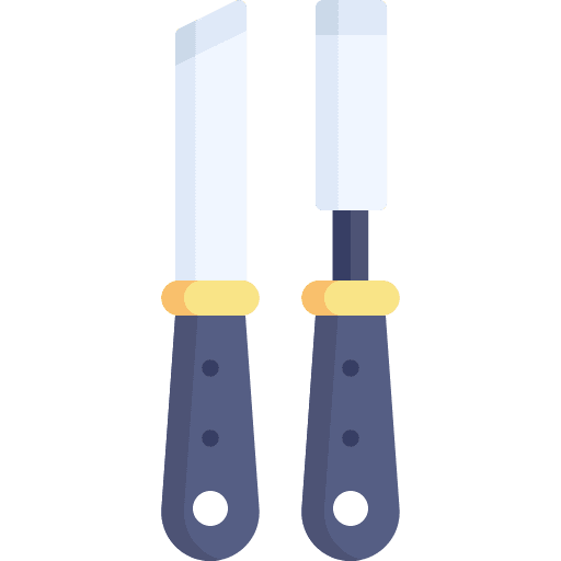 Chisel chisel construction and tools work tool icon