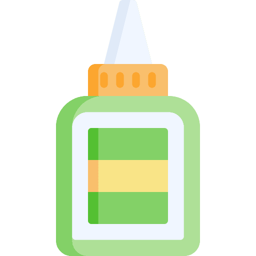 Liquid glue bottle education liquid glue icon