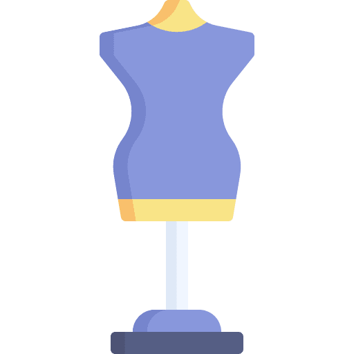 Mannequin cut tool paper icon