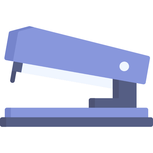 Stapler stapler office material education icon
