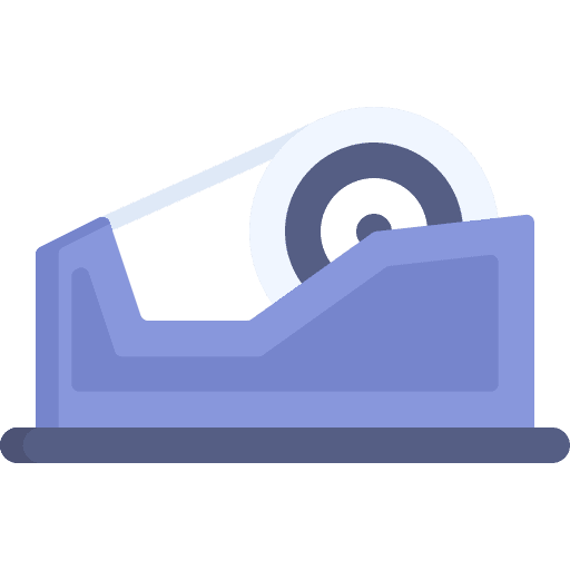 Tape dispenser tape dispenser office material school material icon