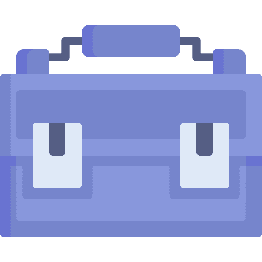 Tool box construction and tools repair kit repair box icon