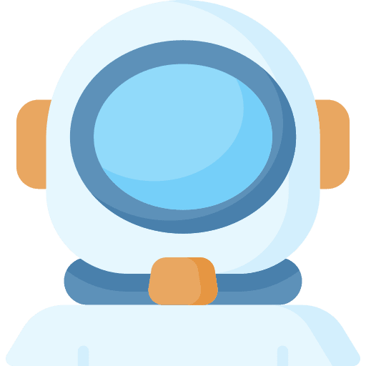 Astronaut helmet astronaut protection explorer icon