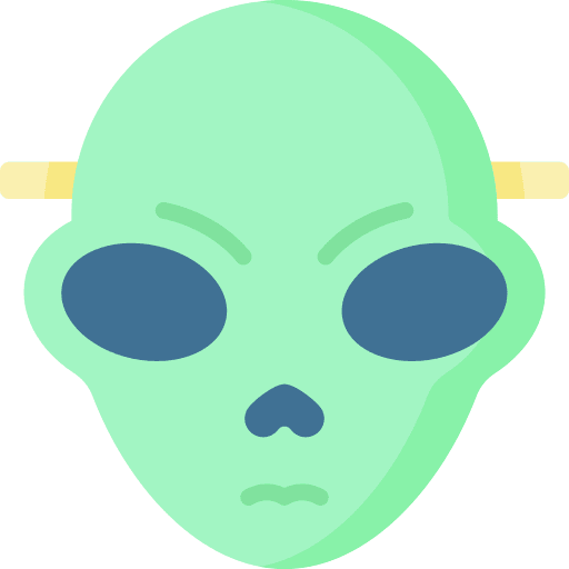 Alien costume party ufo science fiction icon