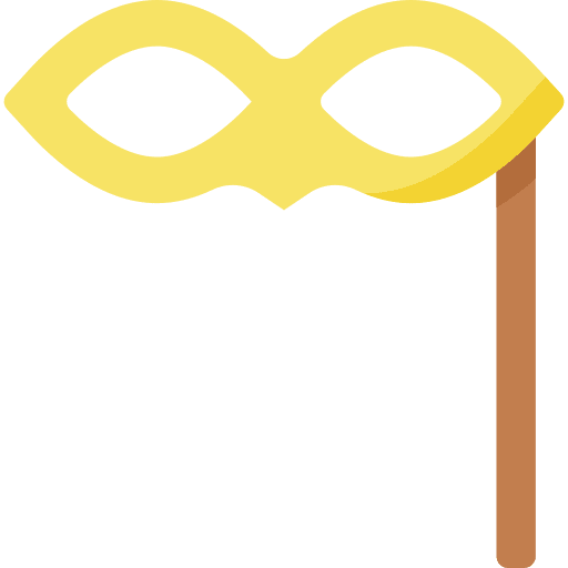 Eye mask accessory eye mask birthday and party icon