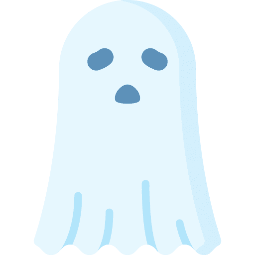 Ghost ghost fear halloween icon