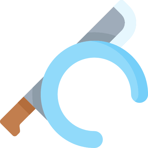 Knife knife party costume icon