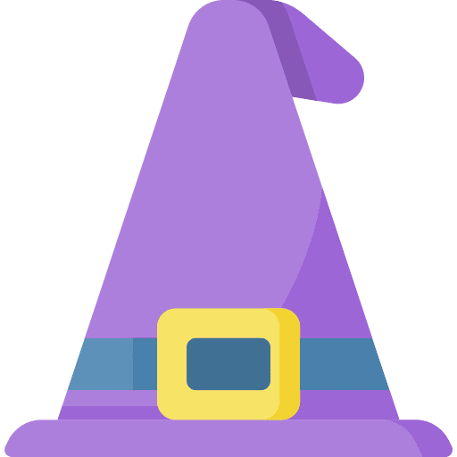 Witch hat witch hat fashion wizard icon
