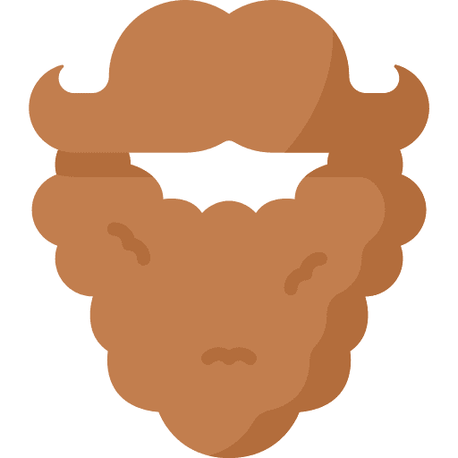 Beard hair hairstyle beard icon