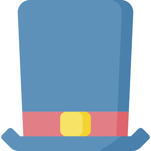 Top hat cultures top hat carnival icon