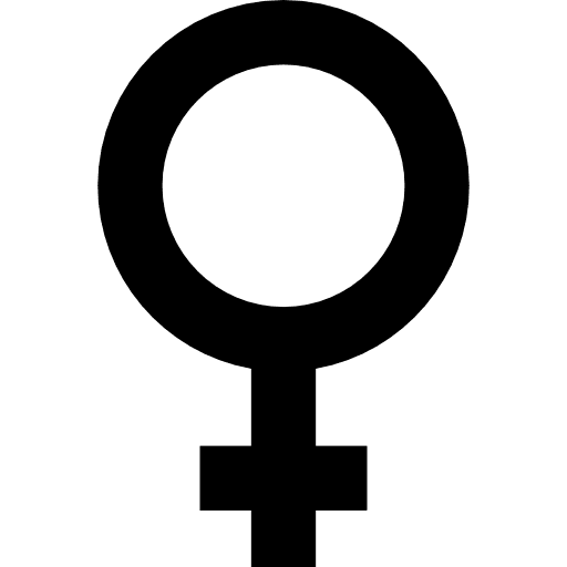 Female gender sign women female genders icon