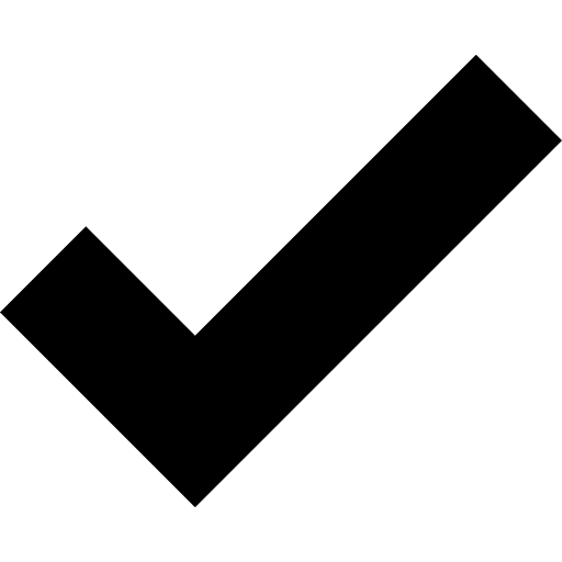 Tick sign true check box ok icon