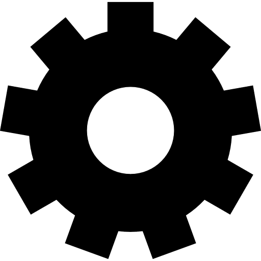 Settings cog gears wheels gear icon