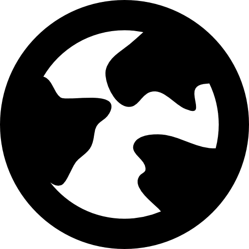 Earth sign earth icons maps and flags globe icon