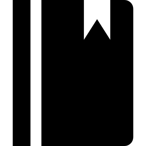 Bookmark in agenda bookmarks agendas books icon