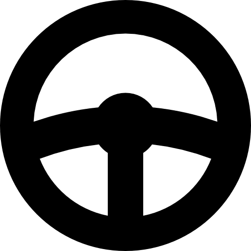 Truck steering wheel vehicle car trucks icon