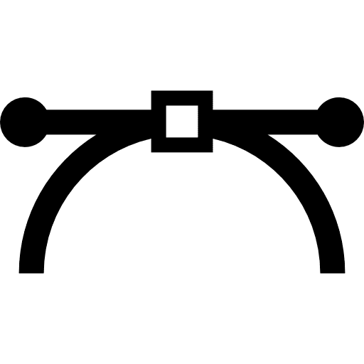 Anchor point interface anchors graphic design icon