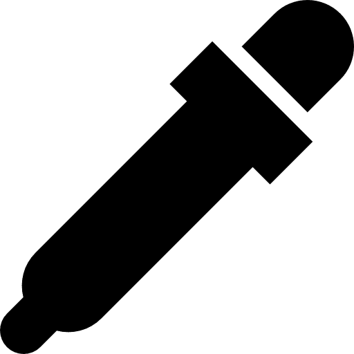 Filler dropper pipettes drop icon