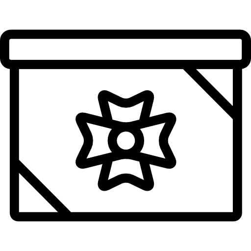 Giftbox side gifts giftboxes presents icon