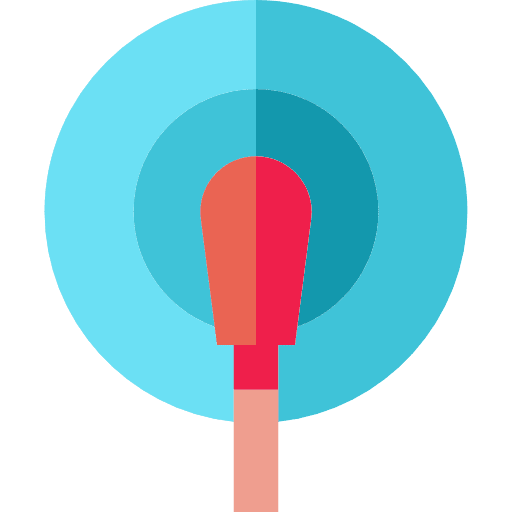 Electrode medical electrode hospital icon