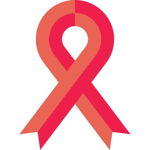 Ribbon aids signs red ribbon icon