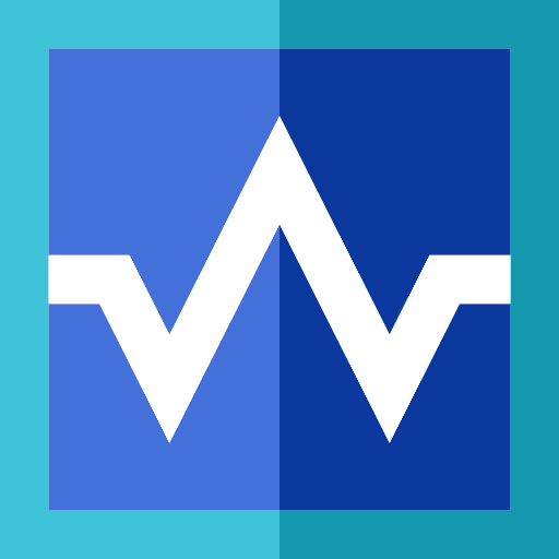 Cardiogram heart pulse heart rate icon