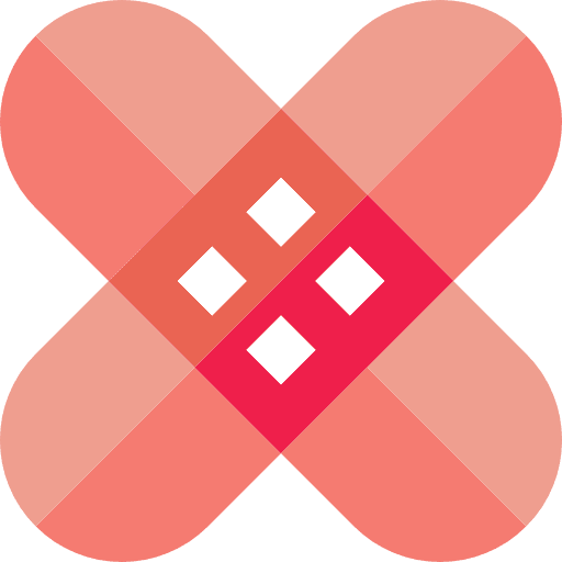 Plaster plaster sticking-plaster band aid icon