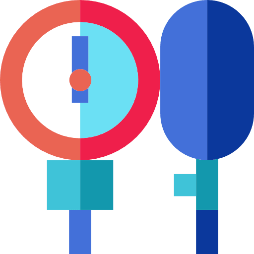 Sphygmomanometer health care blood pressure gauge sphygmomanometer icon