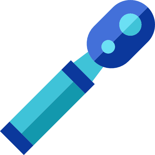 Ophthalmoscope optical ophthalmoscope hospital icon